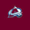 NHL Colorado Avalanche Solid Background PS4 Pro Console Skin